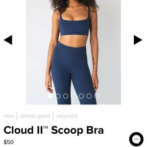 Vitality Cloud II Scoop Bra size large